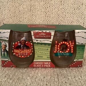National Lampoon’s Christmas Vacation drinking glasses.